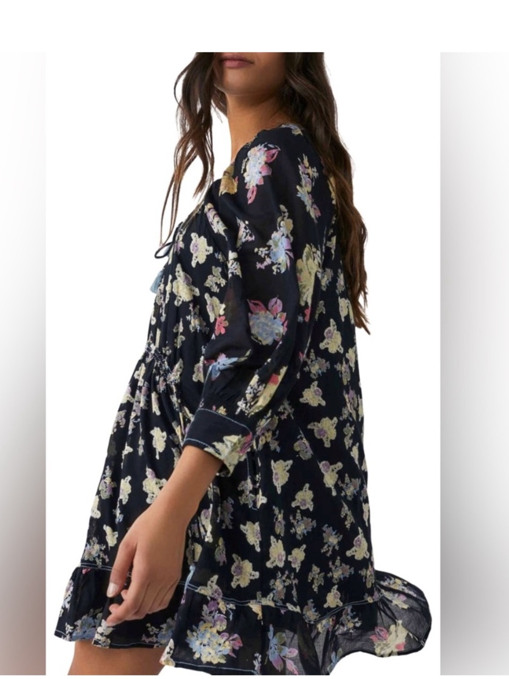 NWT FREE PEOPLE CAMELLA MINI DRESS MSRP $128 - Picture 3 of 3